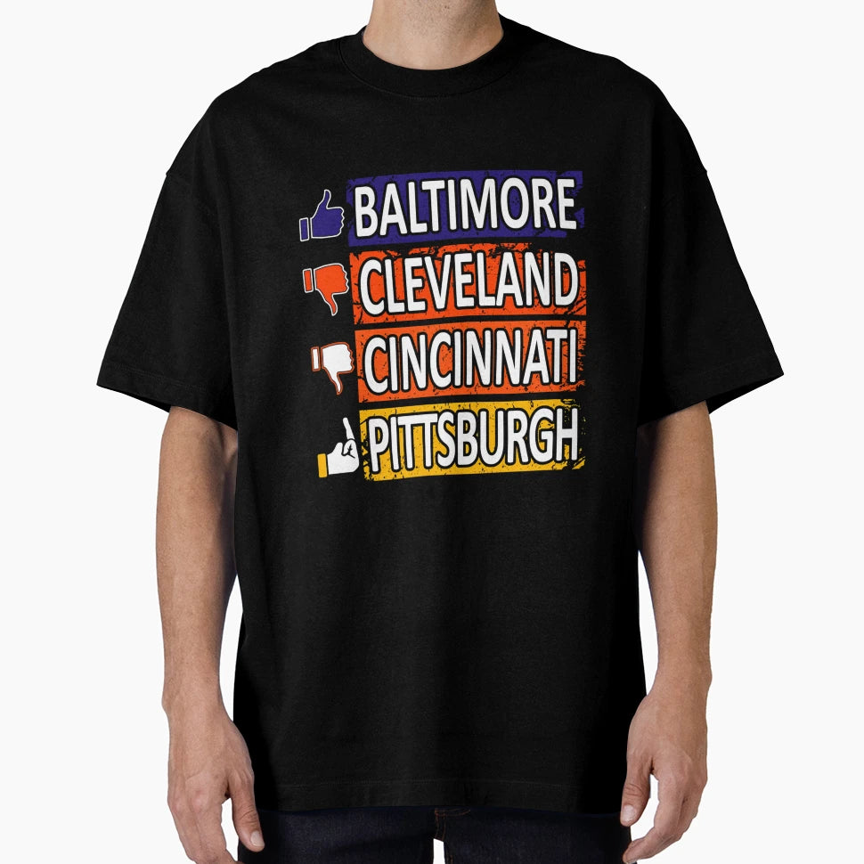 Baltimore Pro Football Funny North T-Shirt - Streetwear Style Men Women - T-Shirt, Sweatshirt, Hoodie