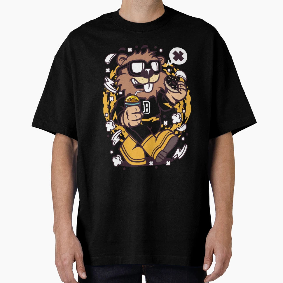Great Beaver T-Shirt - Graphic Print for Adults - T-Shirt, Sweatshirt, Hoodie