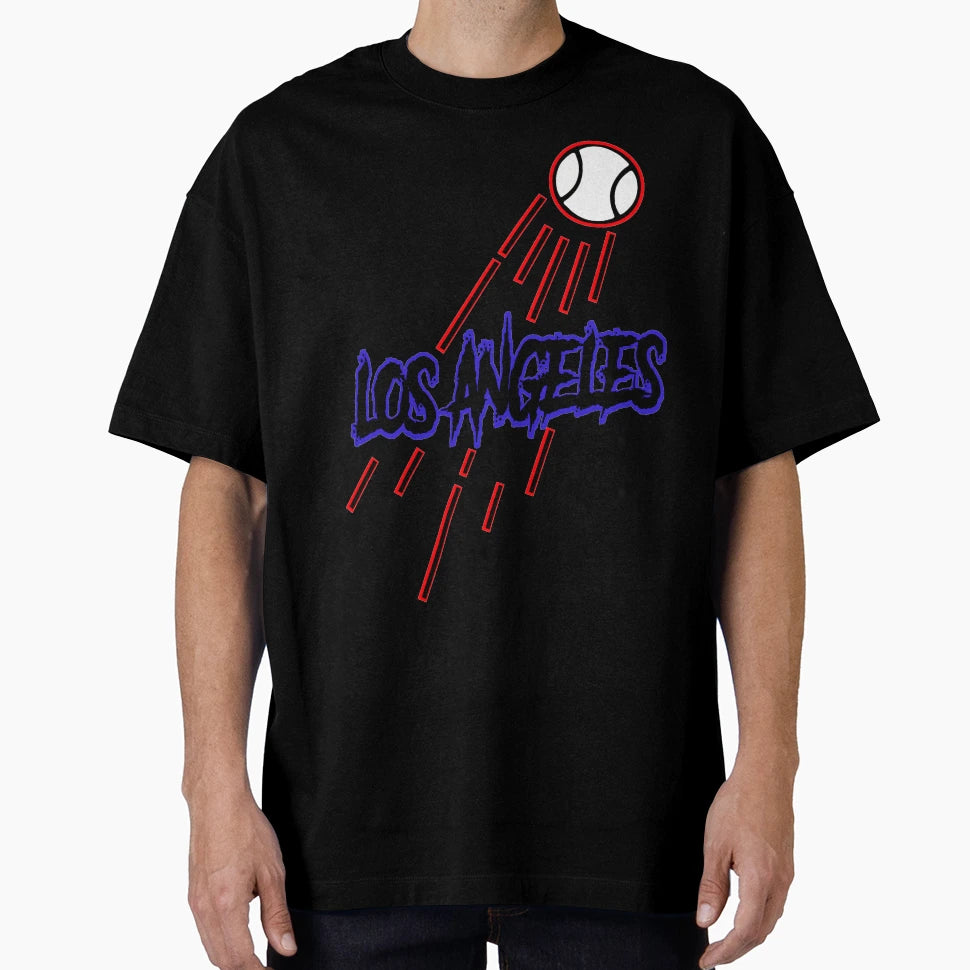 Los Angeles Baseball T-Shirt - Streetwear Style for Adults - T-Shirt, Sweatshirt, Hoodie