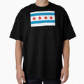 Chicago Flag T-Shirt - Streetwear Style Unisex - T-Shirt, Sweatshirt, Hoodie