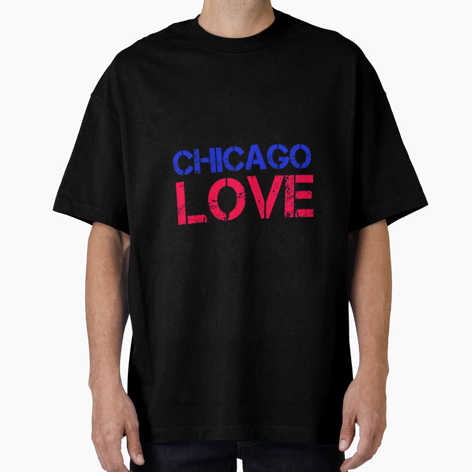 Chicago T-Shirt - Unique Graphic for Adults - T-Shirt, Sweatshirt, Hoodie