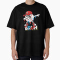 Bruh Ice Cream Drip Baseball Sports Drip T-Shirt - Custom Art Print Unisex - T-Shirt, Sweatshirt, Hoodie