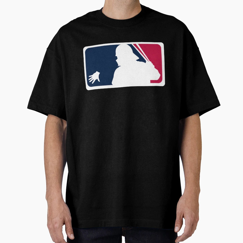 Darth Baseball Vader Player T-Shirt - Custom Art Print Men Women - T-Shirt, Sweatshirt, Hoodie
