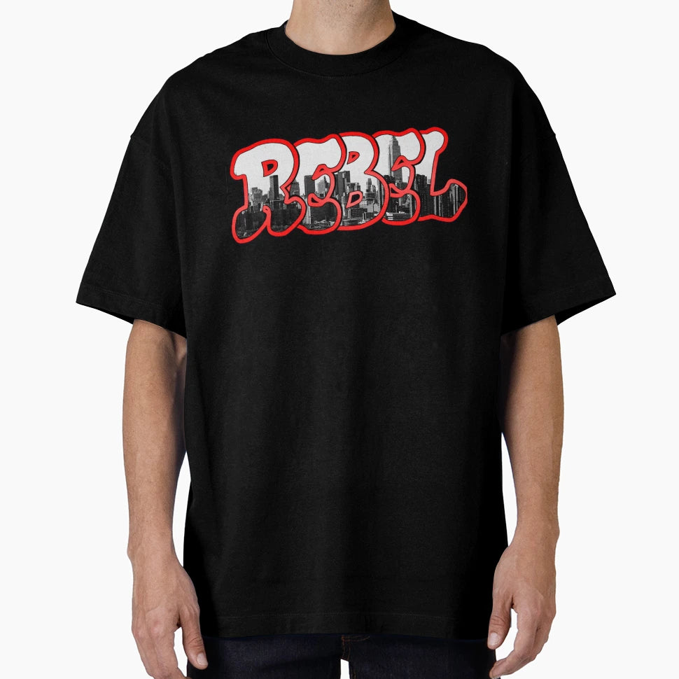 Rebel Urban Revolution T-Shirt - Custom Art Print Unisex - T-Shirt, Sweatshirt, Hoodie