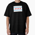 City Chicago Flag T-Shirt - Unique Graphic Unisex - T-Shirt, Sweatshirt, Hoodie