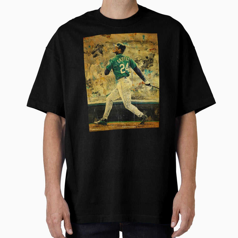 Ken Grifey Jr 24 T-Shirt - Fun Novelty Design Men Women - T-Shirt, Sweatshirt, Hoodie