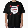 Boston Throwback Baseball Crossed Bats T-Shirt - Minimalist Print Unisex - T-Shirt, Sweatshirt, Hoodie