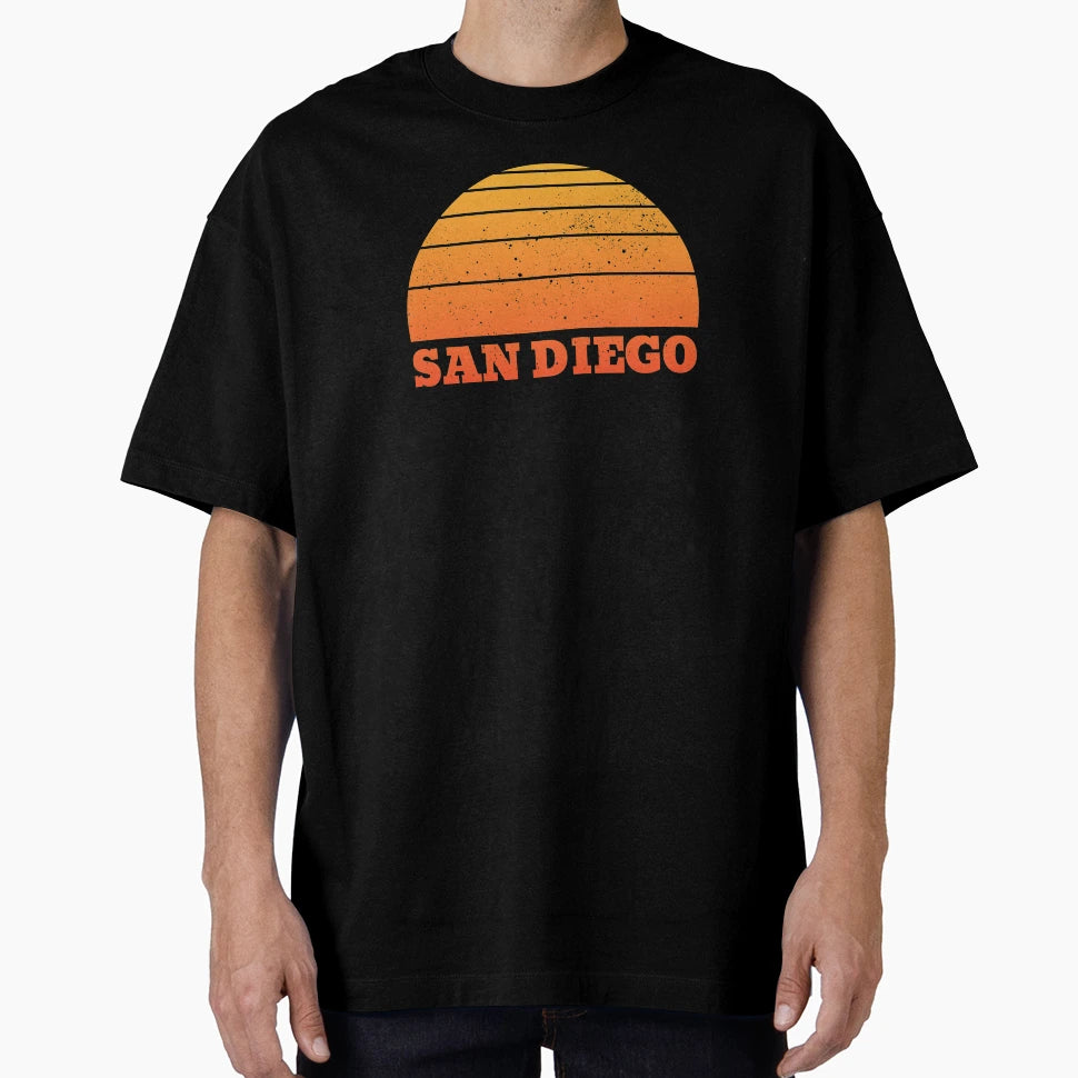 San Diego Sunset T-Shirt - Unique Graphic for Adults - T-Shirt, Sweatshirt, Hoodie