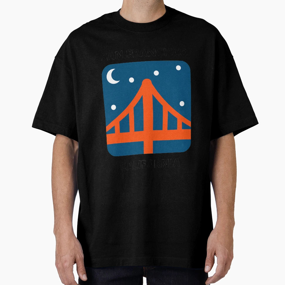 San Francisco Golden Gate Bridge T-Shirt - Graphic Print for Adults - T-Shirt, Sweatshirt, Hoodie