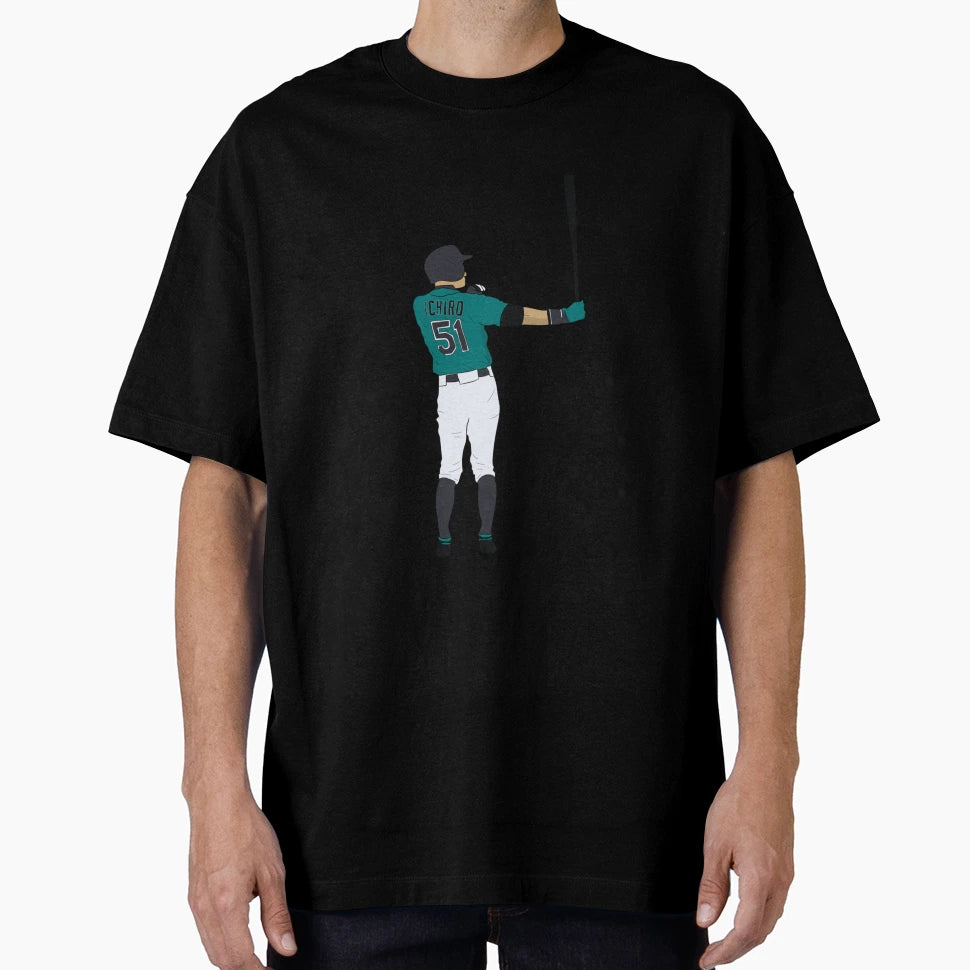 Ichiro Suzuki T-Shirt - Streetwear Style for Adults - T-Shirt, Sweatshirt, Hoodie