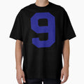 Number 9 Blue Nine Sports Number Nine T-Shirt - Trendy Graphic Unisex - T-Shirt, Sweatshirt, Hoodie