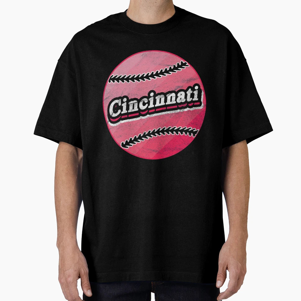Cincinnati Baseball T-Shirt - Novelty Apparel Men Women - T-Shirt, Sweatshirt, Hoodie
