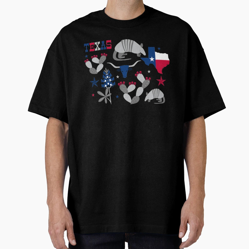 Symbols Texas T-Shirt - Fun Novelty Design Unisex - T-Shirt, Sweatshirt, Hoodie