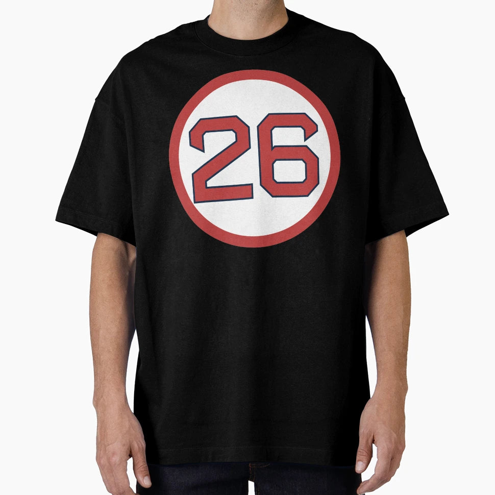 Wade Boggs 26 Jersey Number T-Shirt - Casual Everyday Wear Unisex - T-Shirt, Sweatshirt, Hoodie