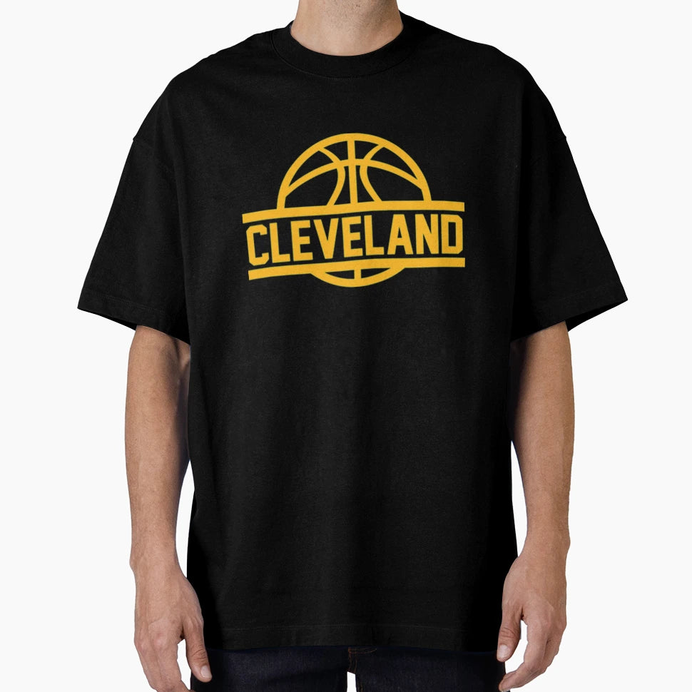 Cleveland Basketball T-Shirt - Novelty Apparel for Adults - T-Shirt, Sweatshirt, Hoodie
