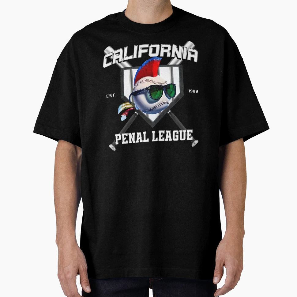 California Penal League Major League T-Shirt - Minimalist Print for Adults - T-Shirt, Sweatshirt, Hoodie