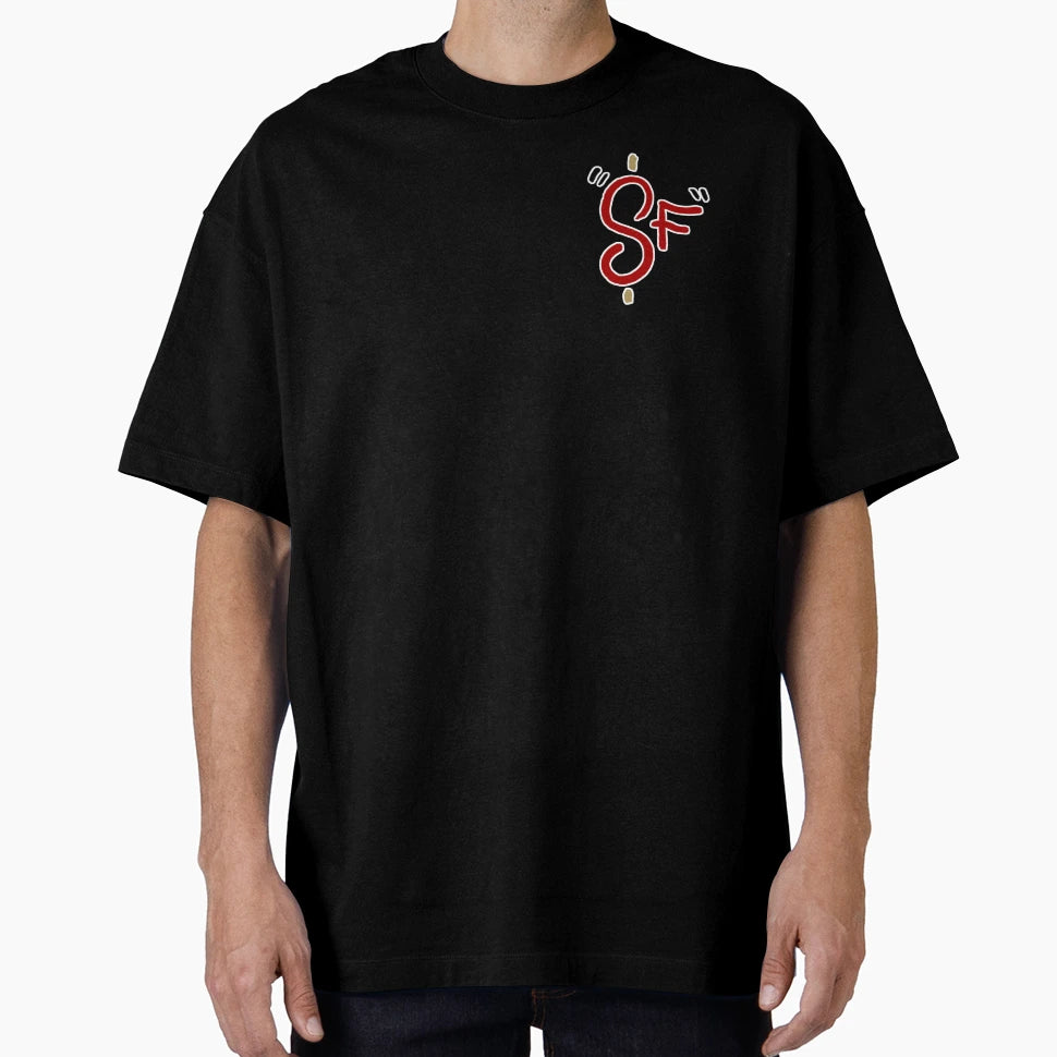 San Francisco Sf Football T-Shirt - Minimalist Print Men Women - T-Shirt, Sweatshirt, Hoodie