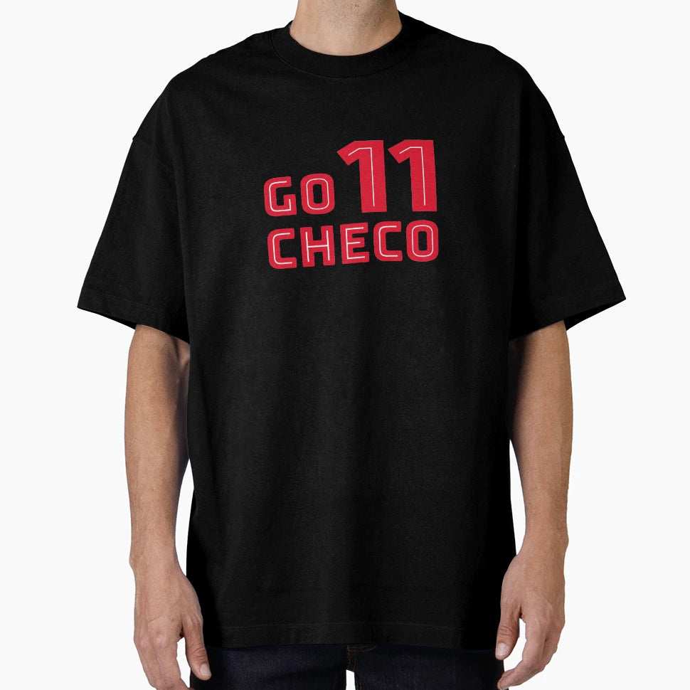 Red Number 11 Formula One Mexican T-Shirt - Aesthetic Graphic Unisex - T-Shirt, Sweatshirt, Hoodie