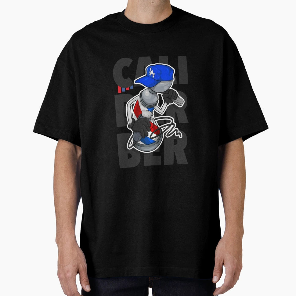 California Barber Pole T-Shirt - Trendy Graphic Unisex - T-Shirt, Sweatshirt, Hoodie