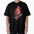 Majestic Cardinal Elegance T-Shirt - Casual Everyday Wear Unisex - T-Shirt, Sweatshirt, Hoodie