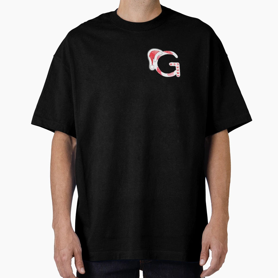 Candy Cane G Santa T-Shirt - Streetwear Style Men Women - T-Shirt, Sweatshirt, Hoodie