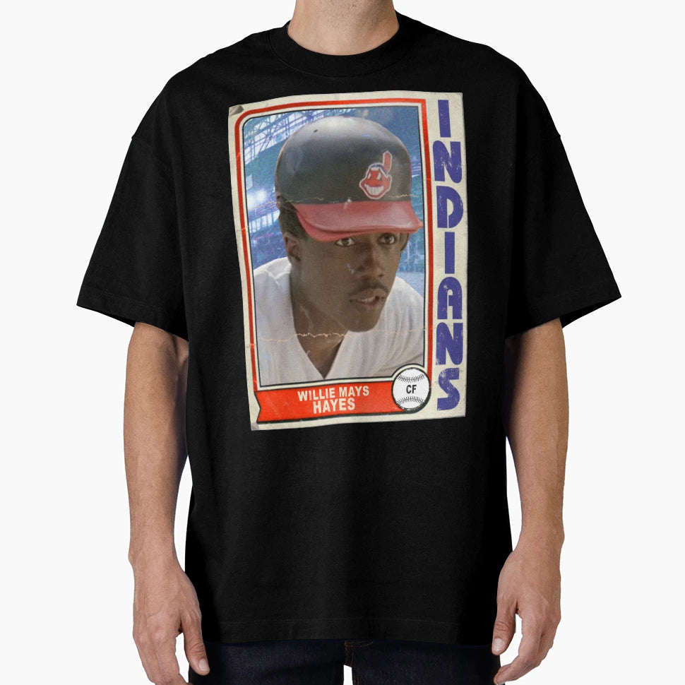 Willie Mays Hayes Trading Card T-Shirt - Unique Graphic Unisex - T-Shirt, Sweatshirt, Hoodie