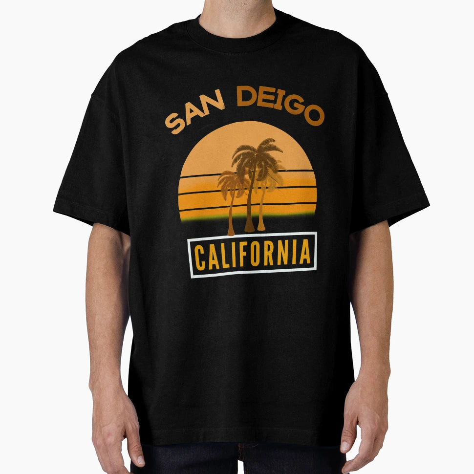 San Diego California T-Shirt - Trendy Graphic Men Women - T-Shirt, Sweatshirt, Hoodie