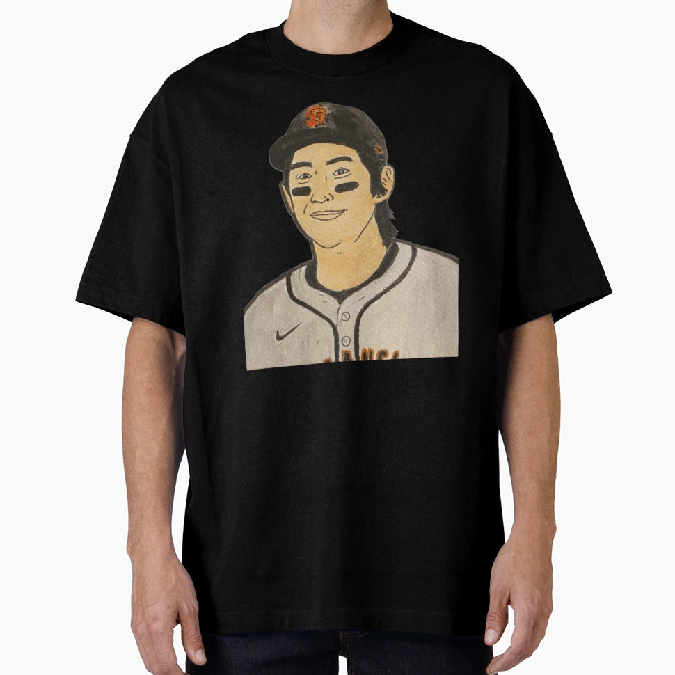 Jung Hoo Lee Sketch Watercolor T-Shirt - Aesthetic Graphic Men Women - T-Shirt, Sweatshirt, Hoodie