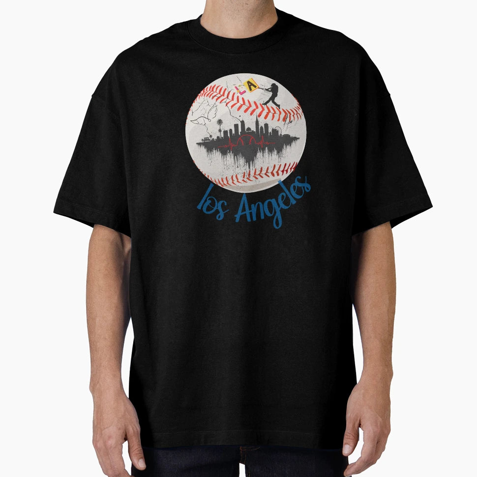 Los Angeles Baseball City Angels L T-Shirt - Streetwear Style for Adults - T-Shirt, Sweatshirt, Hoodie