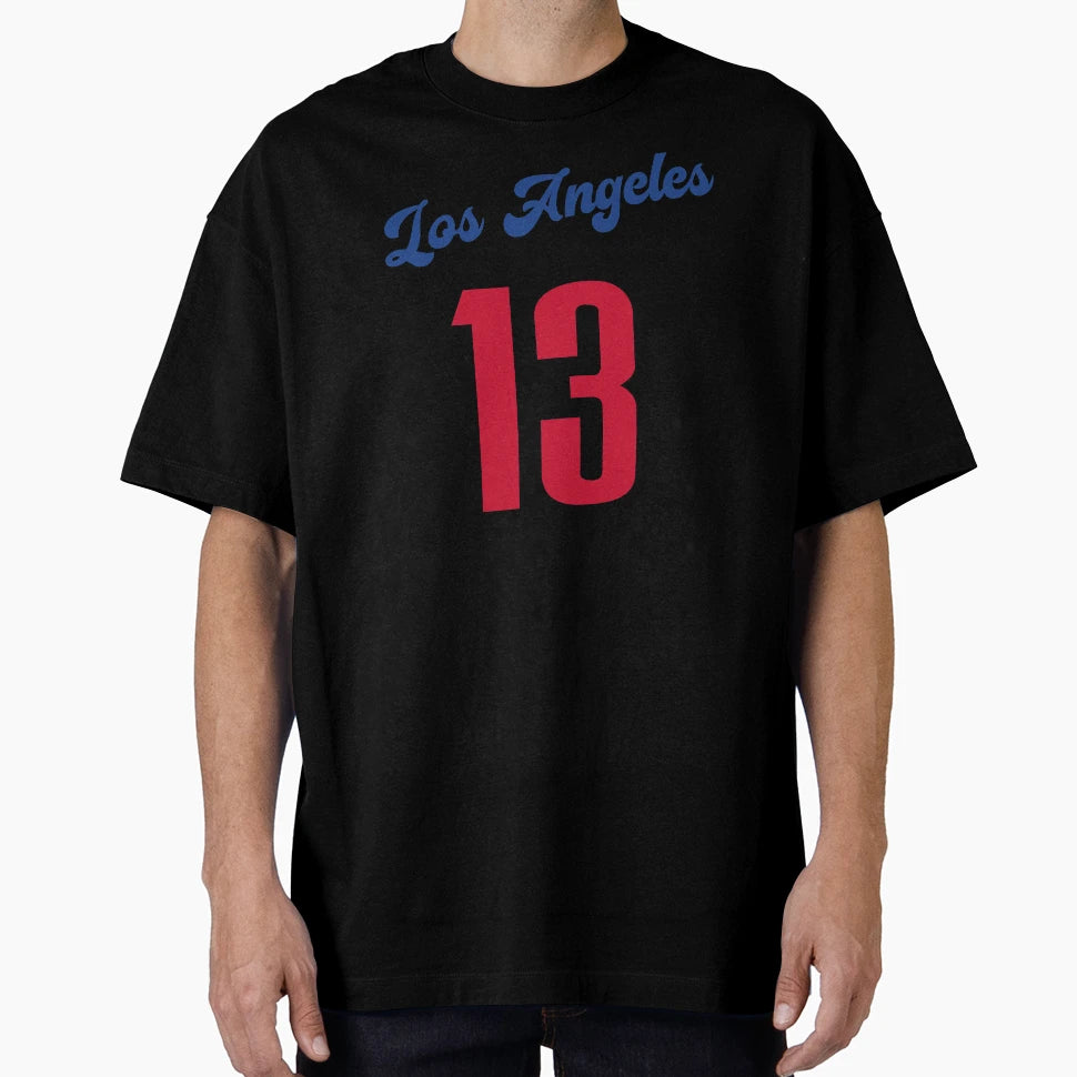 Los Angeles 13 Paul George T-Shirt - Minimalist Print for Adults - T-Shirt, Sweatshirt, Hoodie