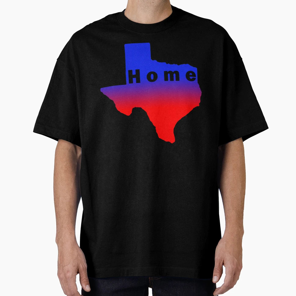 Iskybibblle Home Range Texas Red Blue2 T-Shirt - Novelty Apparel Unisex - T-Shirt, Sweatshirt, Hoodie