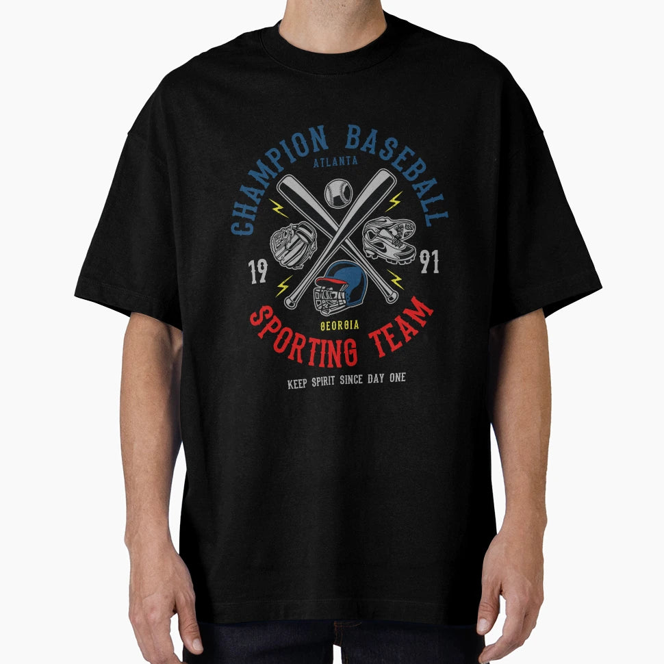 Champion Baseball T-Shirt - Unique Graphic Unisex - T-Shirt, Sweatshirt, Hoodie