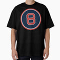 Carl Yastrzemski 8 Jersey Number T-Shirt - Custom Art Print Unisex - T-Shirt, Sweatshirt, Hoodie