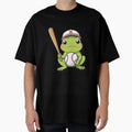 Frog Baseball Frog T-Shirt - Fun Novelty Design for Adults - T-Shirt, Sweatshirt, Hoodie
