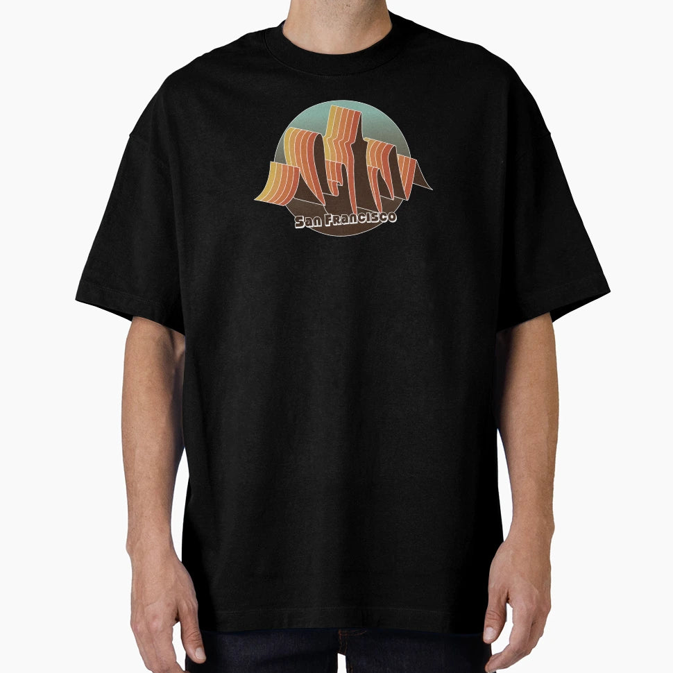 San Francisco Vaporwave T-Shirt - Graphic Print for Adults - T-Shirt, Sweatshirt, Hoodie