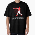 Dinger Szn Baseball T-Shirt - Streetwear Style for Adults - T-Shirt, Sweatshirt, Hoodie