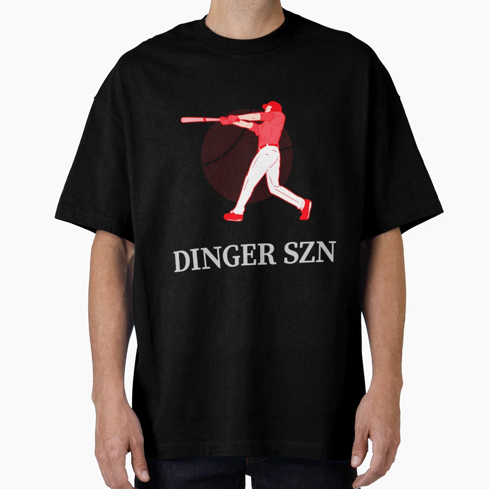 Dinger Szn Baseball T-Shirt - Streetwear Style for Adults - T-Shirt, Sweatshirt, Hoodie