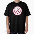 Cleveland Baseball Bat Cle Patch T-Shirt - Casual Everyday Wear Men Women - T-Shirt, Sweatshirt, Hoodie