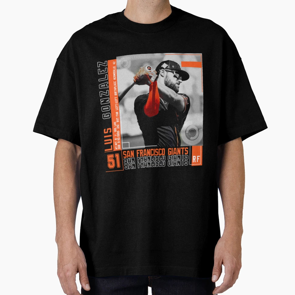 Luis Gonzalez Baseball T-Shirt - Casual Everyday Wear for Adults - T-Shirt, Sweatshirt, Hoodie