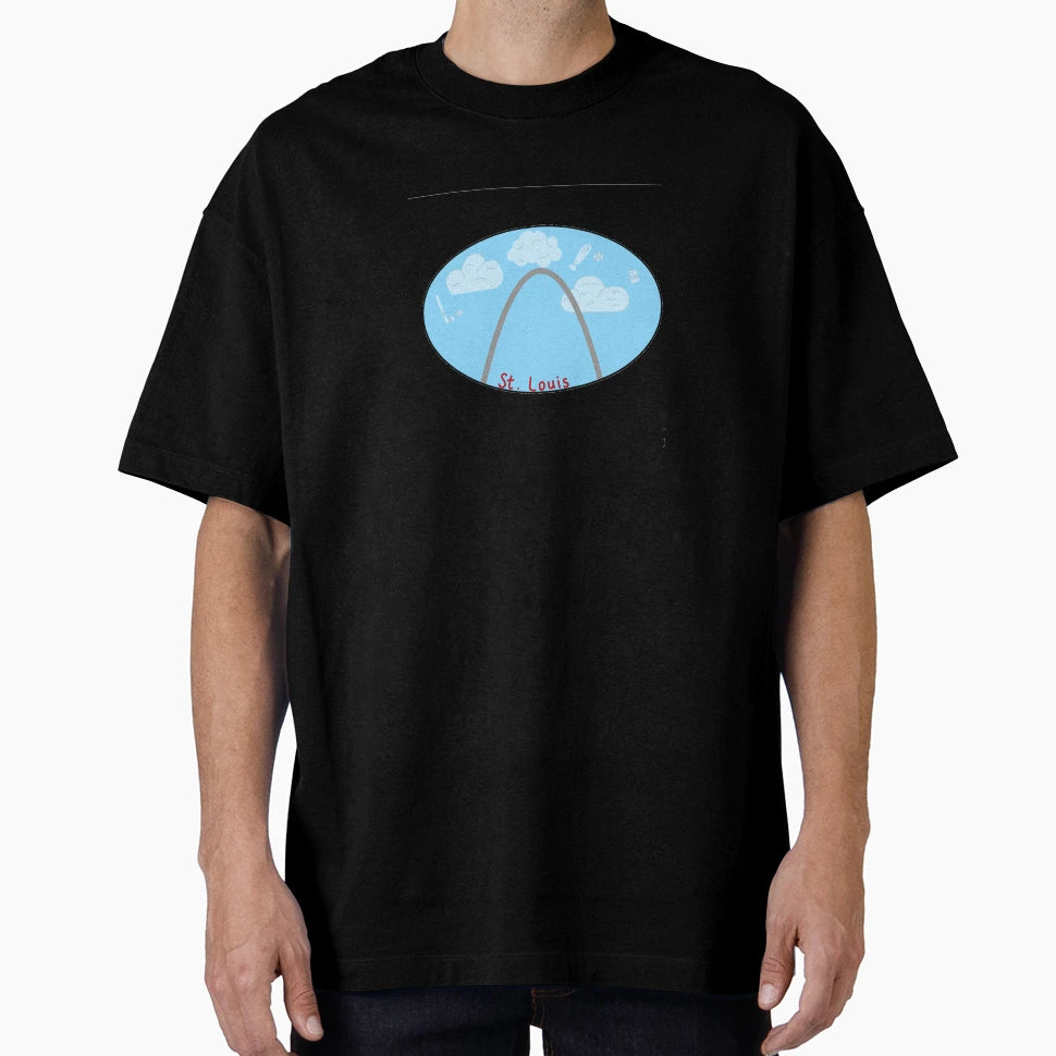 St Louis Arch T-Shirt - Graphic Print Men Women - T-Shirt, Sweatshirt, Hoodie