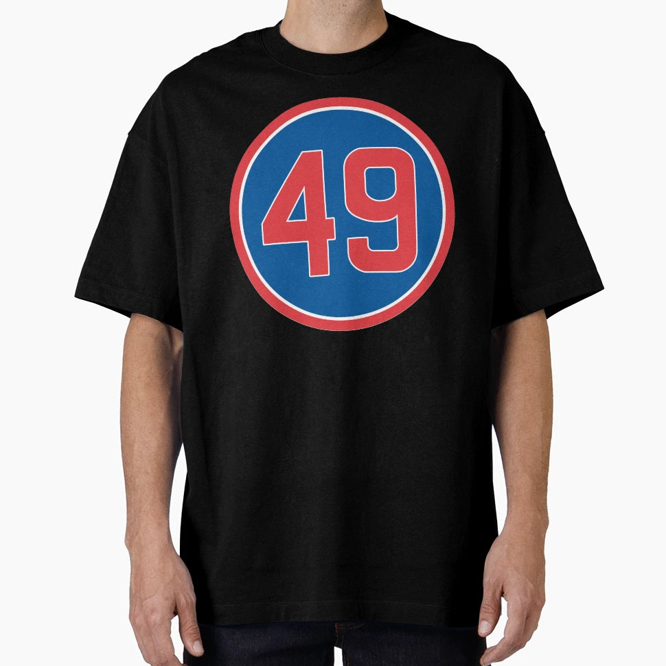 Jake Arrieta 49 Jersey Number T-Shirt - Trendy Graphic Unisex - T-Shirt, Sweatshirt, Hoodie
