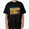Globe Life Park Arlington Texas Sunset T-Shirt - Novelty Apparel Unisex - T-Shirt, Sweatshirt, Hoodie