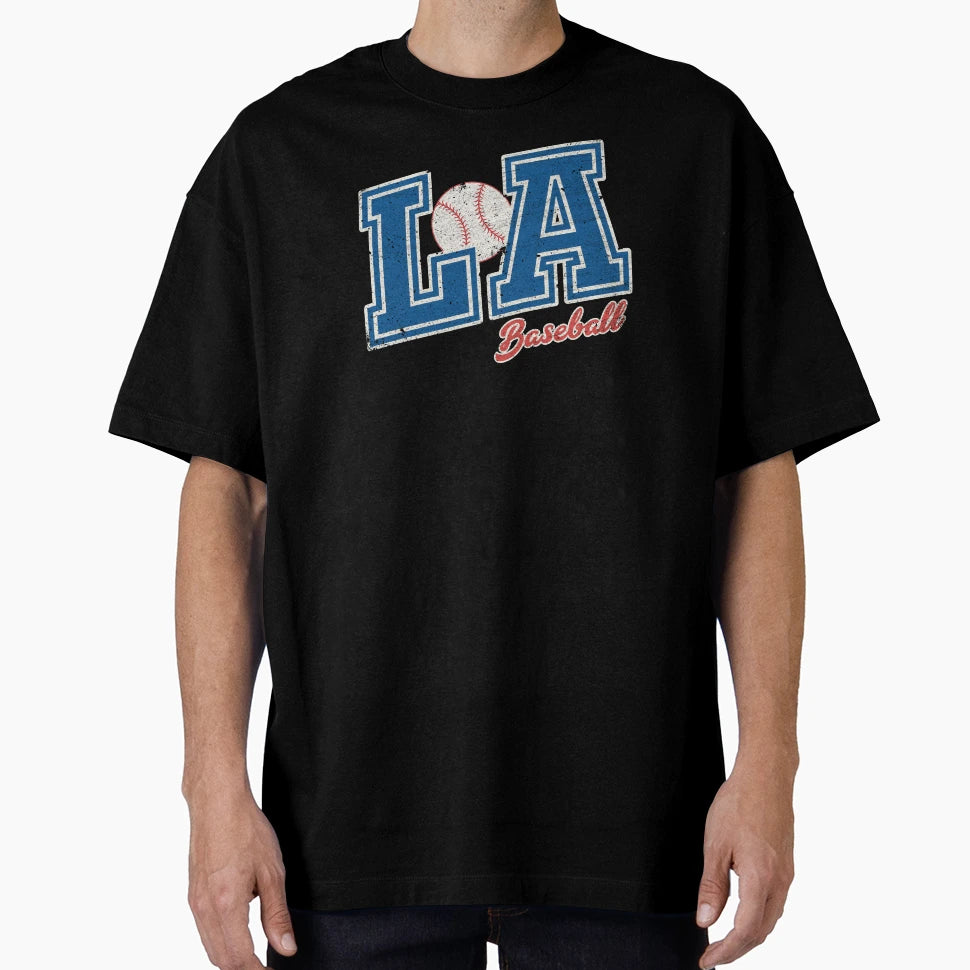 La Baseball Los Angeles Baseball T-Shirt - Graphic Print Unisex - T-Shirt, Sweatshirt, Hoodie