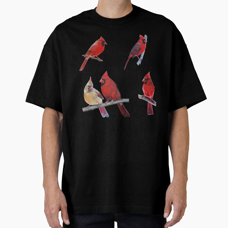 Northern Cardinals Collection T-Shirt - Streetwear Style Unisex - T-Shirt, Sweatshirt, Hoodie