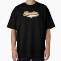 Houston Texas 70S Colorful Gift T-Shirt - Aesthetic Graphic for Adults - T-Shirt, Sweatshirt, Hoodie