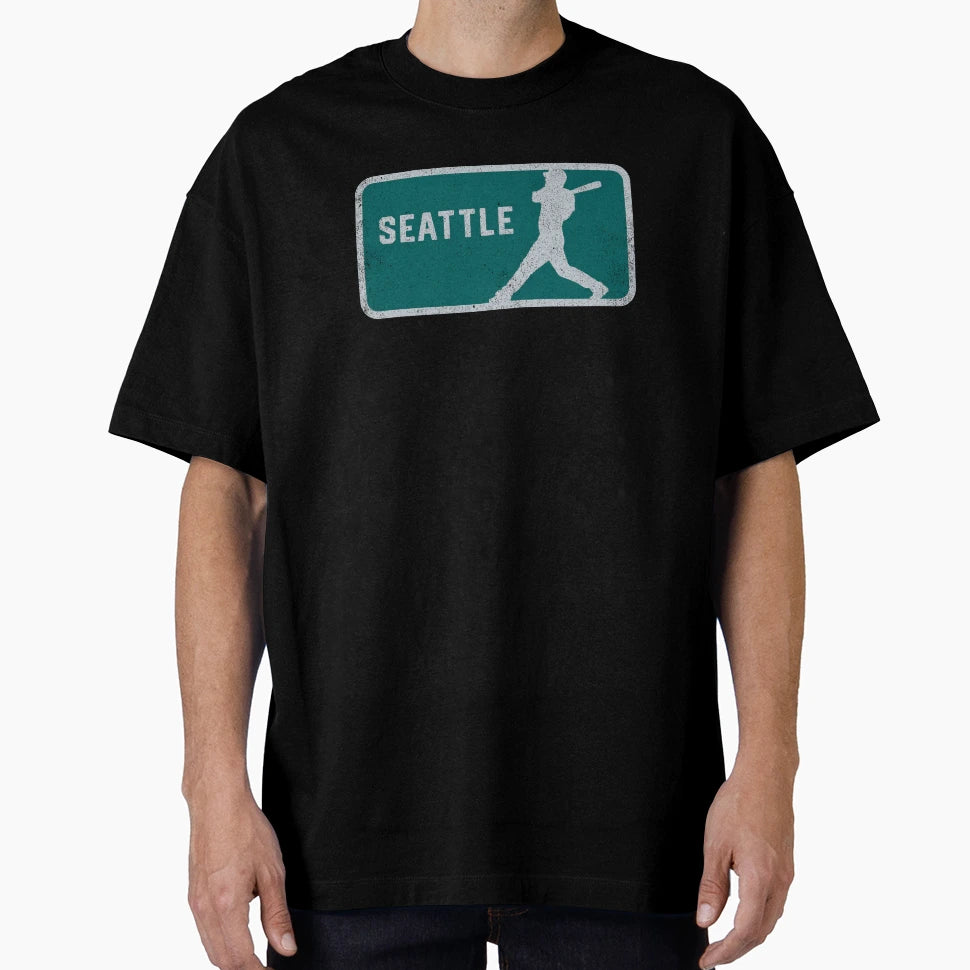 Seattle Baseball Player Sea Hitter T-Shirt - Graphic Print Unisex - T-Shirt, Sweatshirt, Hoodie