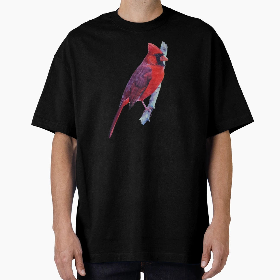 Northern Cardinal No Background T-Shirt - Minimalist Print for Adults - T-Shirt, Sweatshirt, Hoodie