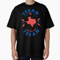 Texan Texas State People Tx Map T-Shirt - Custom Art Print Men Women - T-Shirt, Sweatshirt, Hoodie