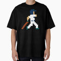 Seattle Pixel Baseball Player T-Shirt - Trendy Graphic Men Women - T-Shirt, Sweatshirt, Hoodie