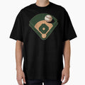 Baseball Field Layout T-Shirt - Streetwear Style Unisex - T-Shirt, Sweatshirt, Hoodie